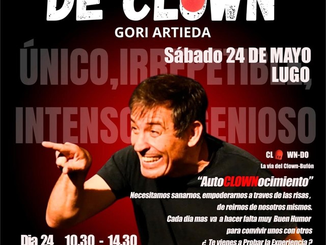 INTENSIVO DE CLOWN CON GORI ARTIEDA 24 DE MAYO