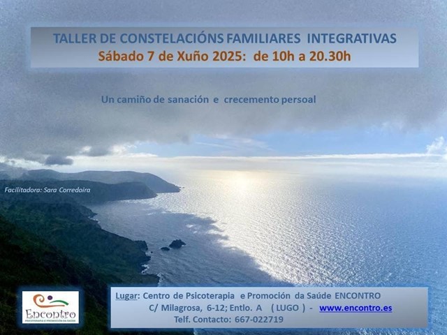 OBRADOIRO CONSTELACIÓNS INTEGRATIVAS 7 DE XUÑO