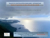 TALLER DE CONSTELACIONES FAMILIARES SÁBADO 27 DE SEPTIEMBRE