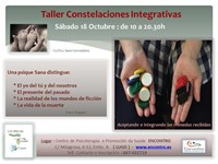 TALLER DE CONSTELACIONES INTEGRATIVAS 18 DE OCTUBRE
